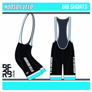 Hudson Velo Pro Bib- Black/Blue