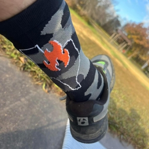 DFW Series Logo Sock – Camo