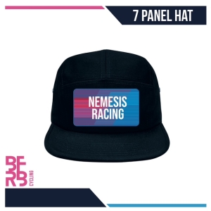 Nemesis Racing 7 Panel Team Hat – Dark Navy