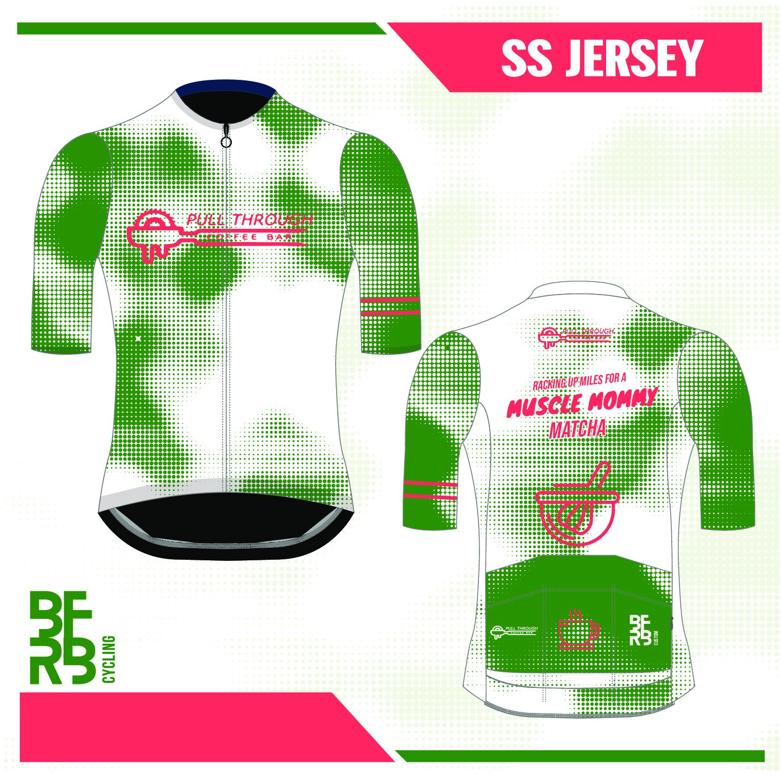 Pull Through Coffee Bar “Muscle Mommy Matcha” Jersey
